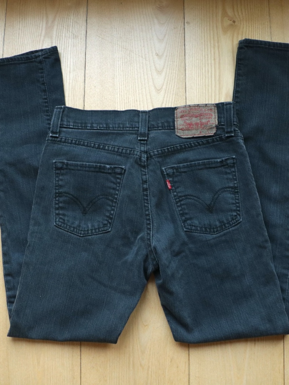 Vintage y2k Levis Super Skinny 510 black denim jeans